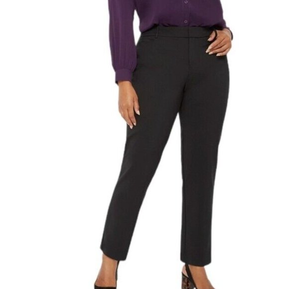 Eloquii Kady Fit Double-Weave Pant - Picture 1 of 8